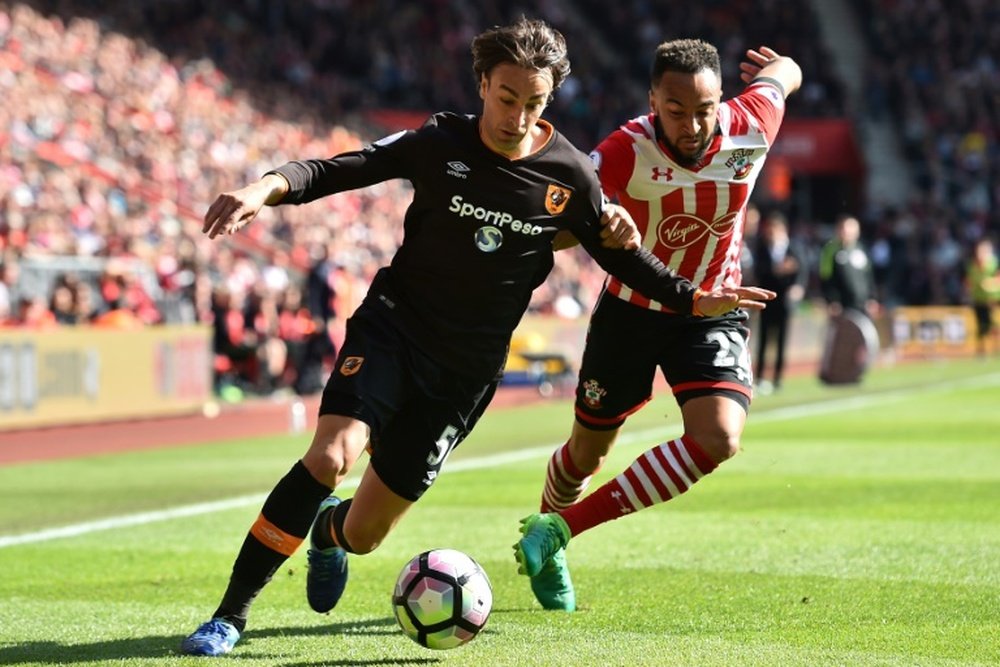 Lazar Markovic is in talks with Fiorentina. AFP