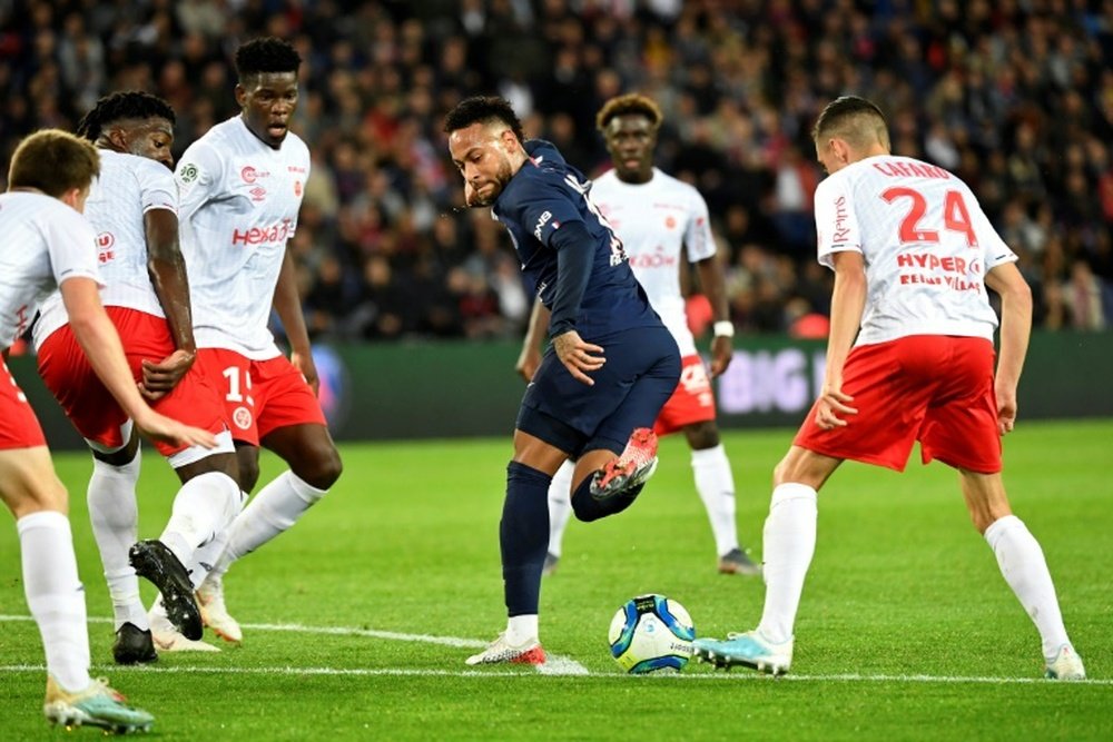 Les compos probables du match de Coupe de la Ligue entre Reims et le PSG. AFP