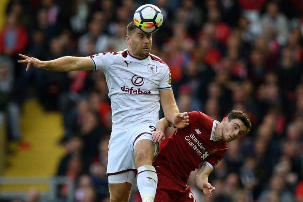 Vokes will be at Turf moor until 2021. AFP