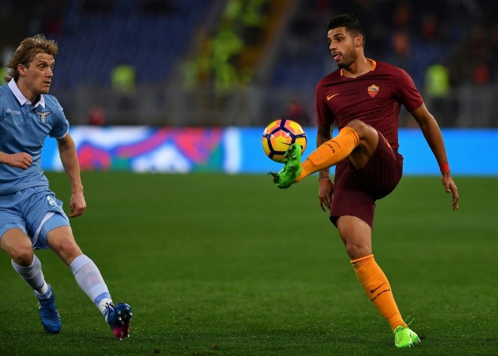 Emerson Palmieri is wanted by Juve and Inter. AFP