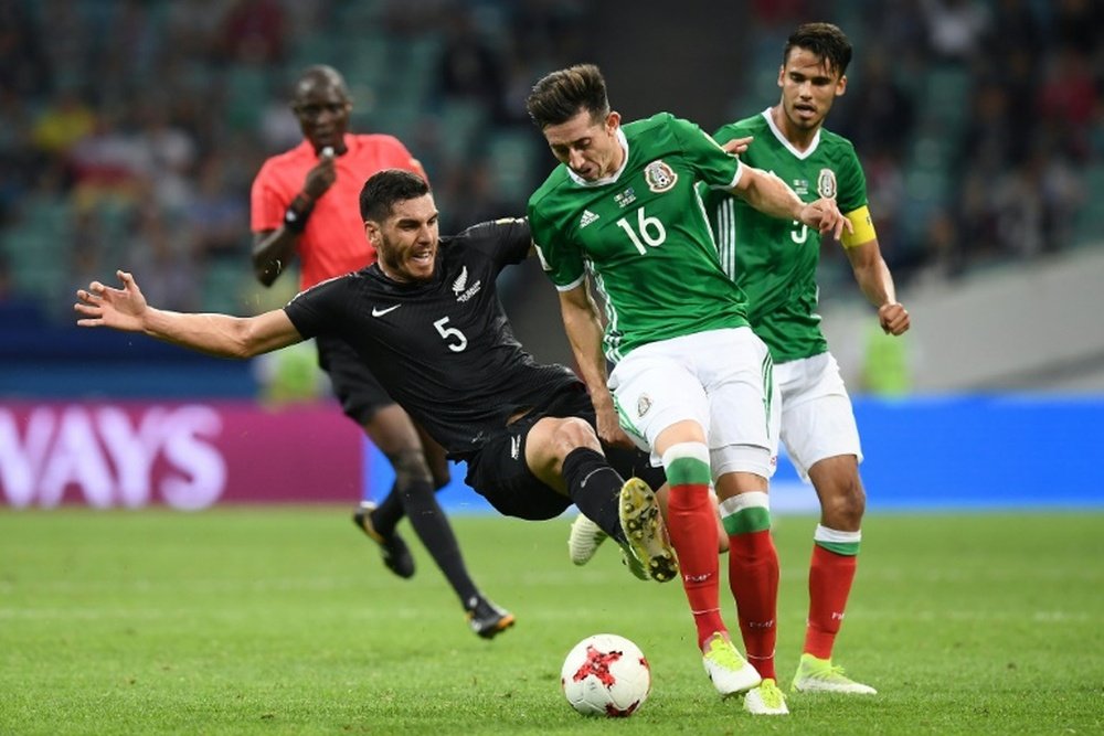 México ya se prepara por si Héctor Herrera no vuelve. AFP