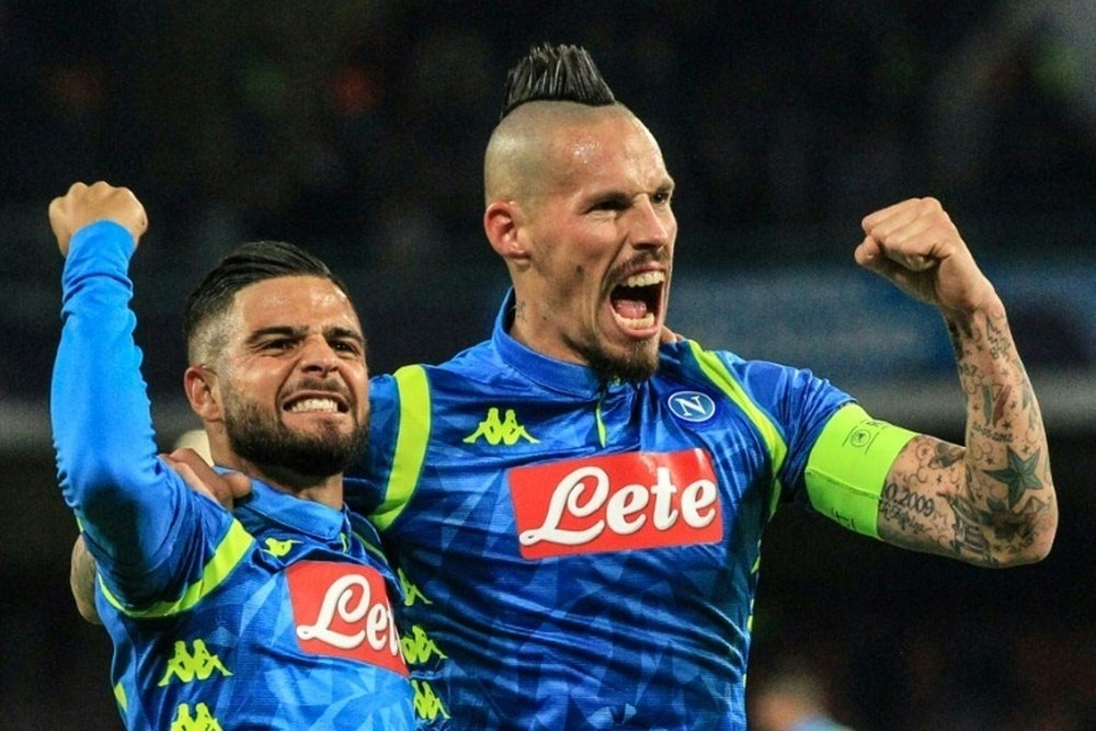 Napoli do not fear attacking Liverpool in their crunch clash. AFP