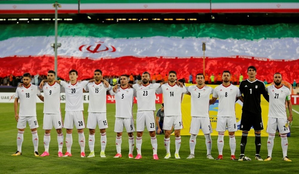 Irán certificó su clasificación de cara al próximo Mundial de Rusia. AFP