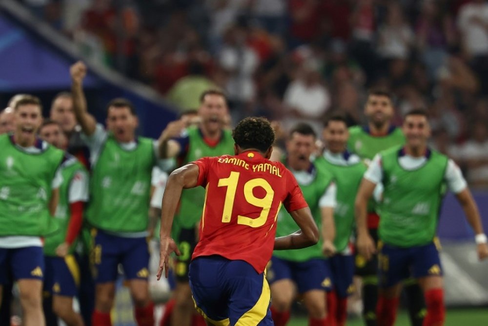 Lamine Yamal became the youngest player to score in a EURO.