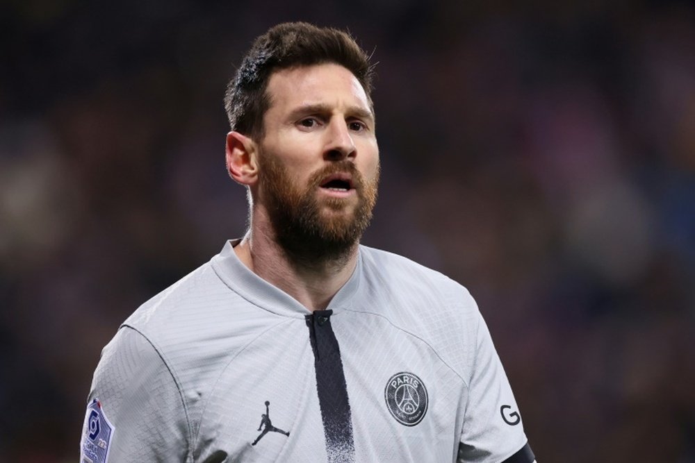 Mouche believes Messi should leave PSG as soon as possible. AFP
