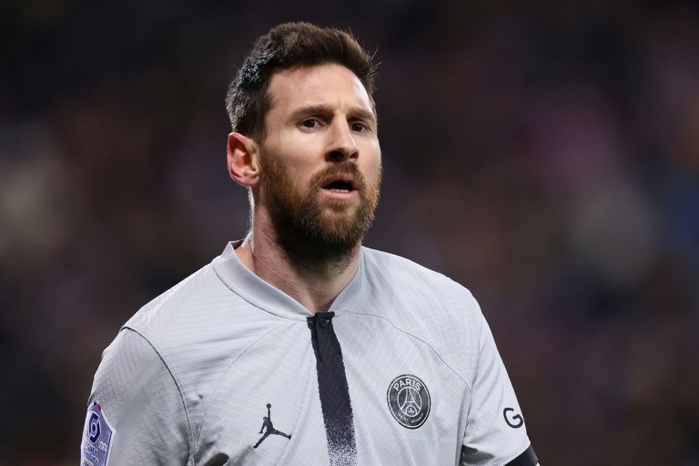 Para Mouche, Messi tendría que salir cuanto antes del PSG. AFP