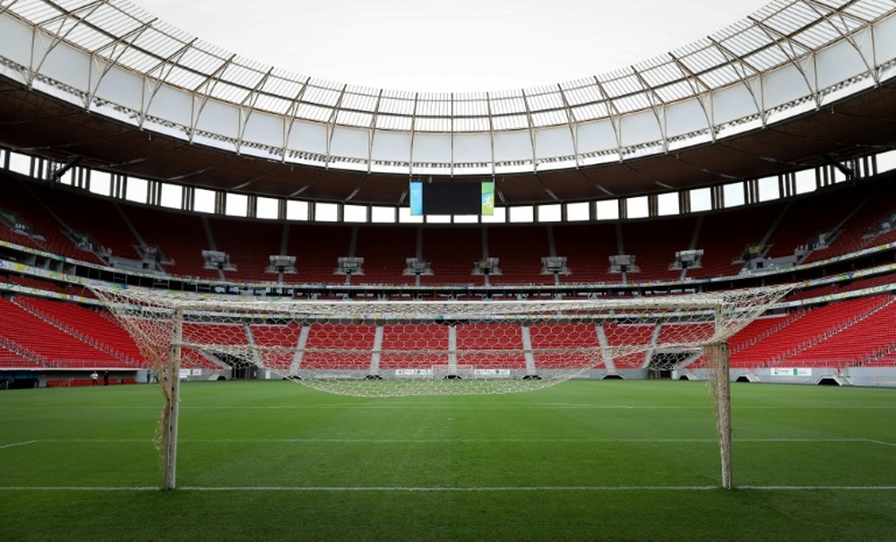 The Mane Garrincha stadium in Brasilia has been little-used since the 2014 World Cup finals. AFP