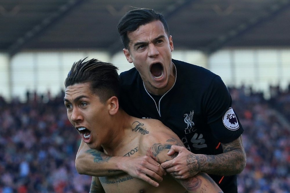 El Liverpool cuajó un gran partido ante el Bournemouth. AFP