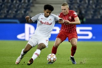 Adeyemi is close to signing for Borussia Dortmund. AFP