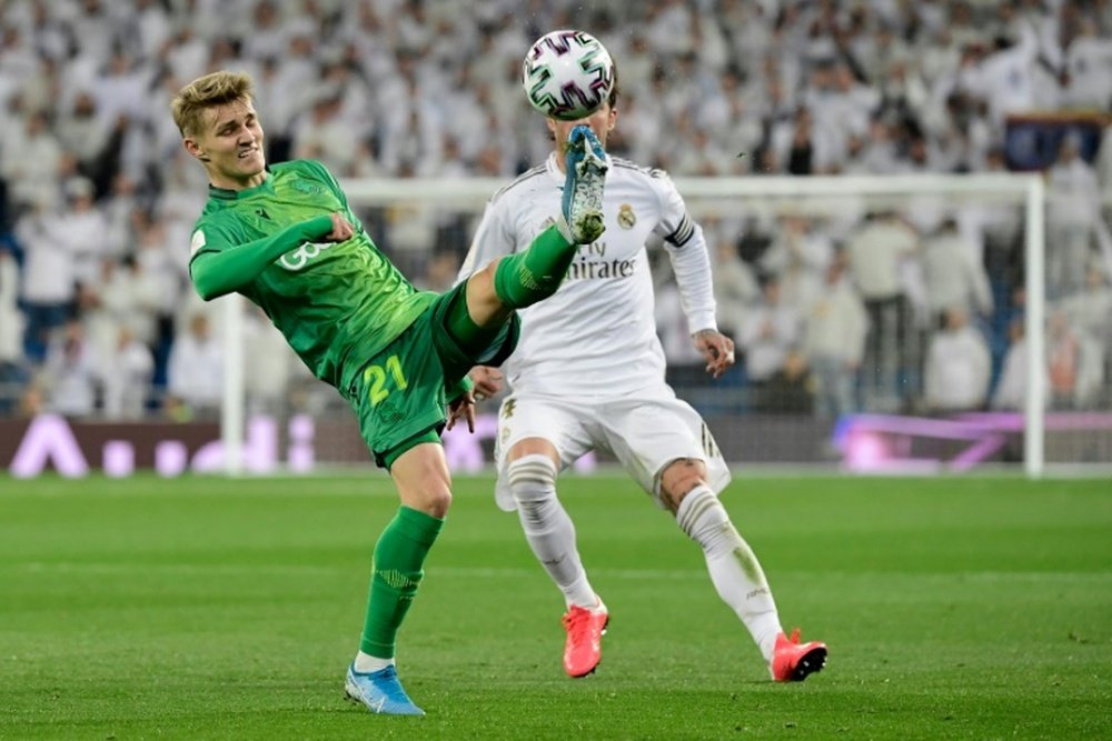 Odegaard depende da situação de Modric. AFP