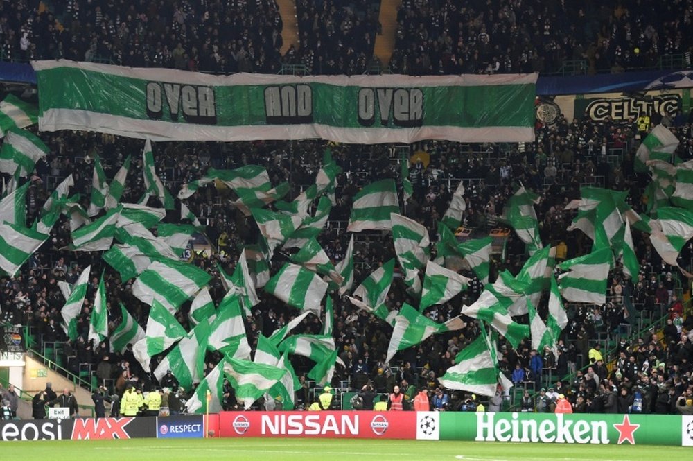 El Celtic estará en la próxima fase de grupos de la Champions League. AFP/Archivo