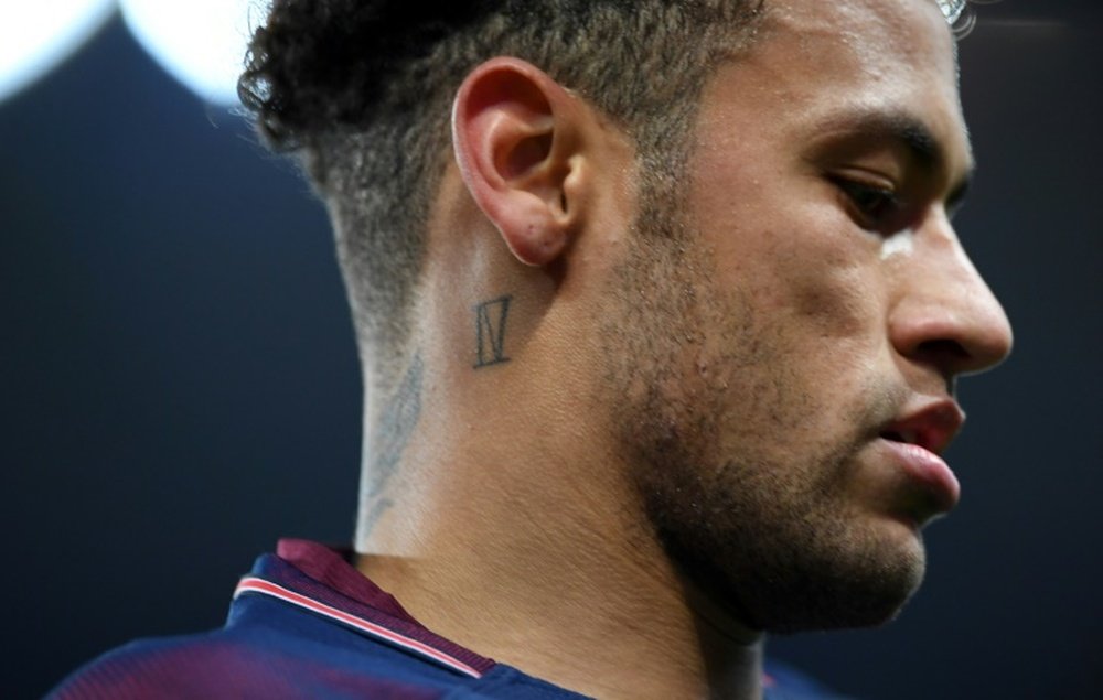 El PSG duda sobre el futuro de Neymar. AFP