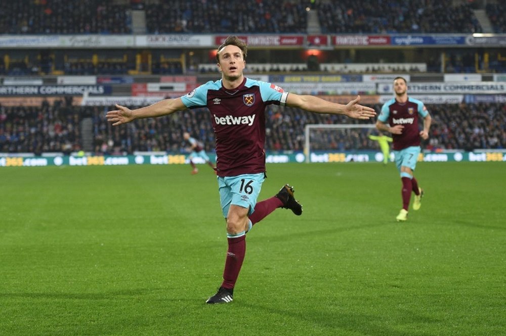 Noble is from West Ham. AFP