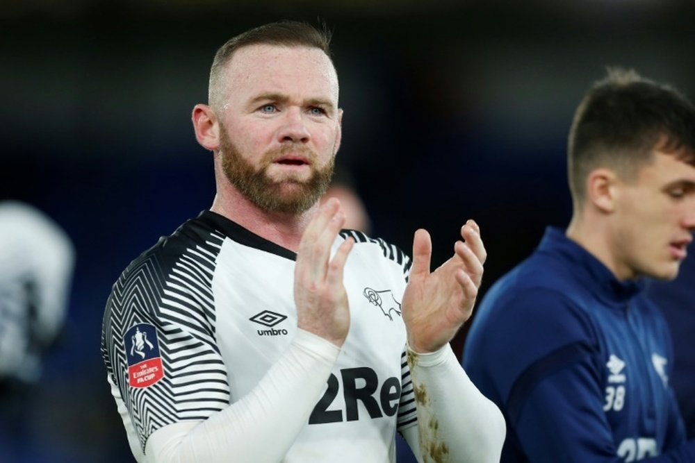 Rooney, negativo en las pruebas del COVID-19. AFP