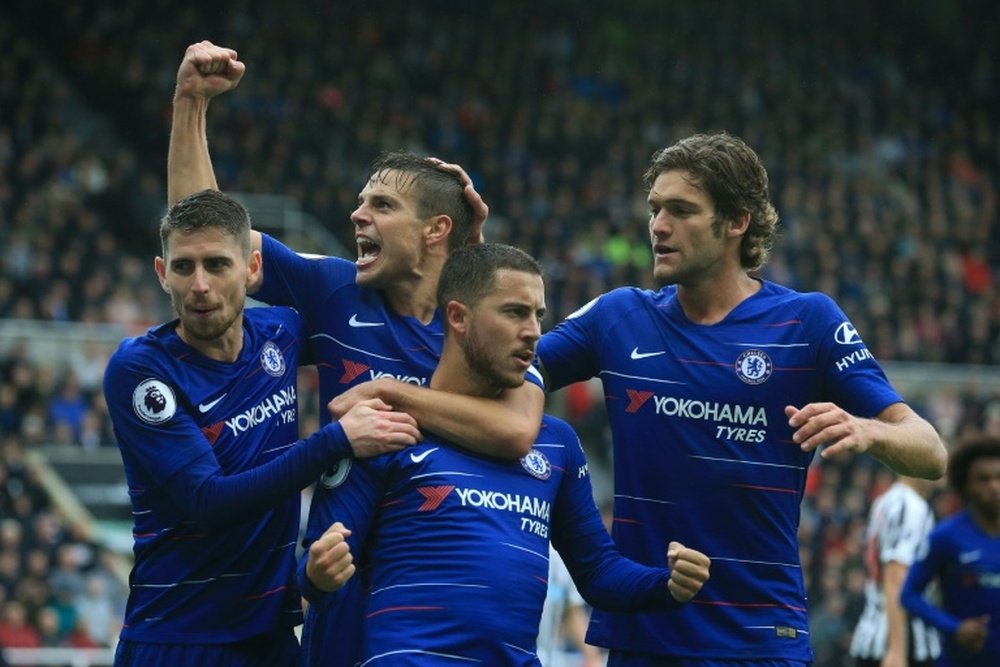 Sarri cree que Hazard lo tiene todo para hacerse un nombre en el Chelsea. AFP