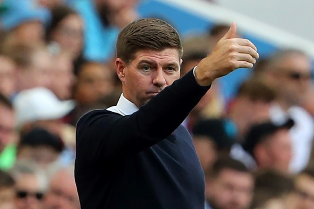 Steven Gerrard veut faire ses preuves avec Aston Villa. afp