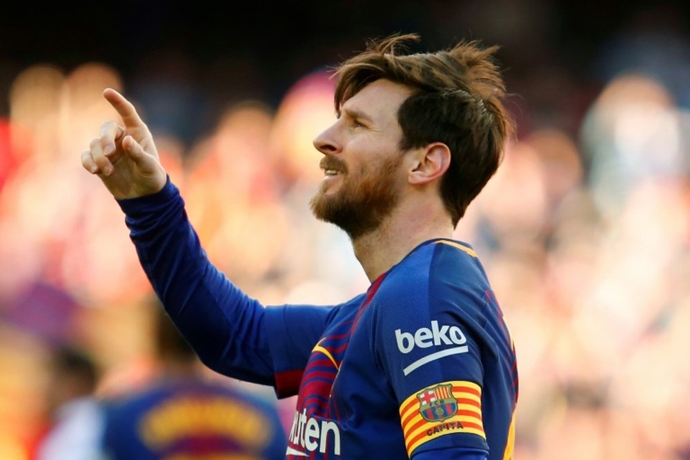 Messi volvió a ser noticia hoy, pero por su eficacia como suplente. AFP/Archivo