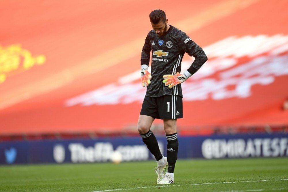 De Gea is getting heavily criticised after some recent errors. AFP/Archivo