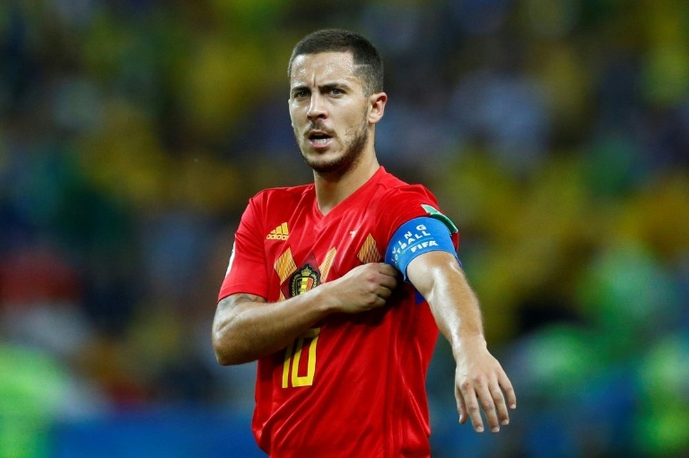 Bélgica llama a Hazard y Courtois; De Bruyne, baja. AFP