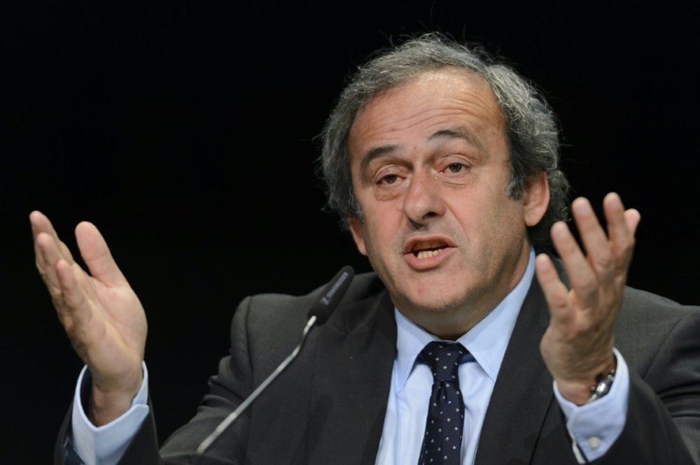 Michel Platini has hit out at insidious leaks that he faces suspension