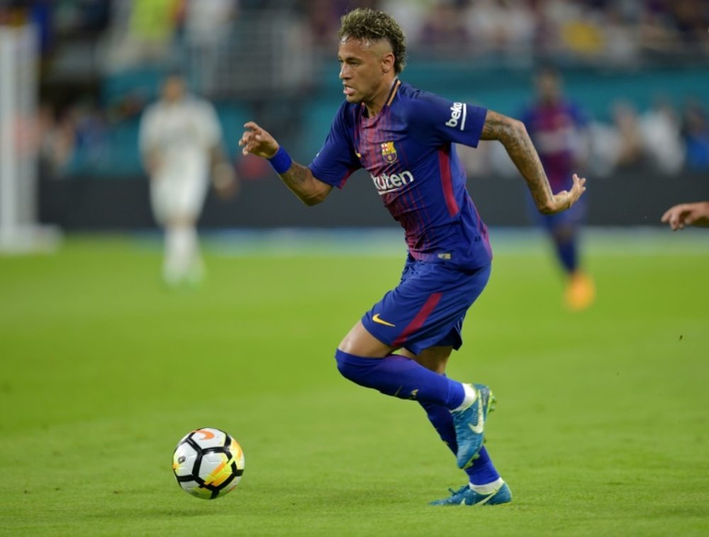 Neymar swapped Barcelona for PSG this summer. AFP