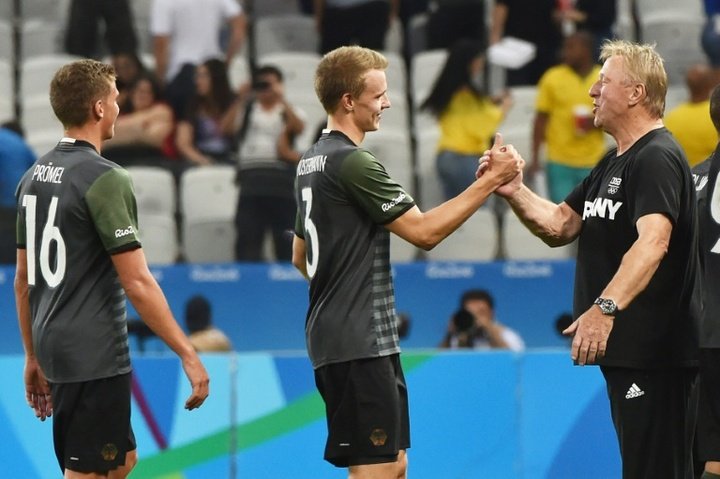 'Sensational' Germany eye double football gold