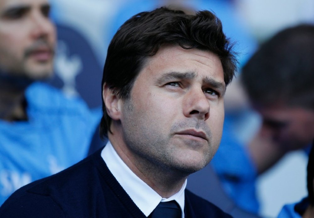 Manager Mauricio Pochettino says he is staying at English Premier League side Tottenham Hotspur. AFP