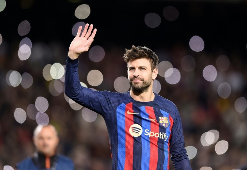 Pique's company 'Kosmos' organises sporting events. AFP