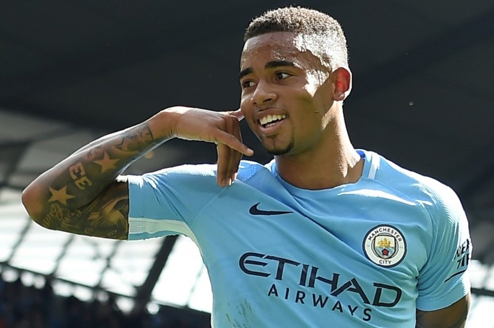 Gabriel Jesus has impressed for City since joining from Palmeiras in January 2017. AFP