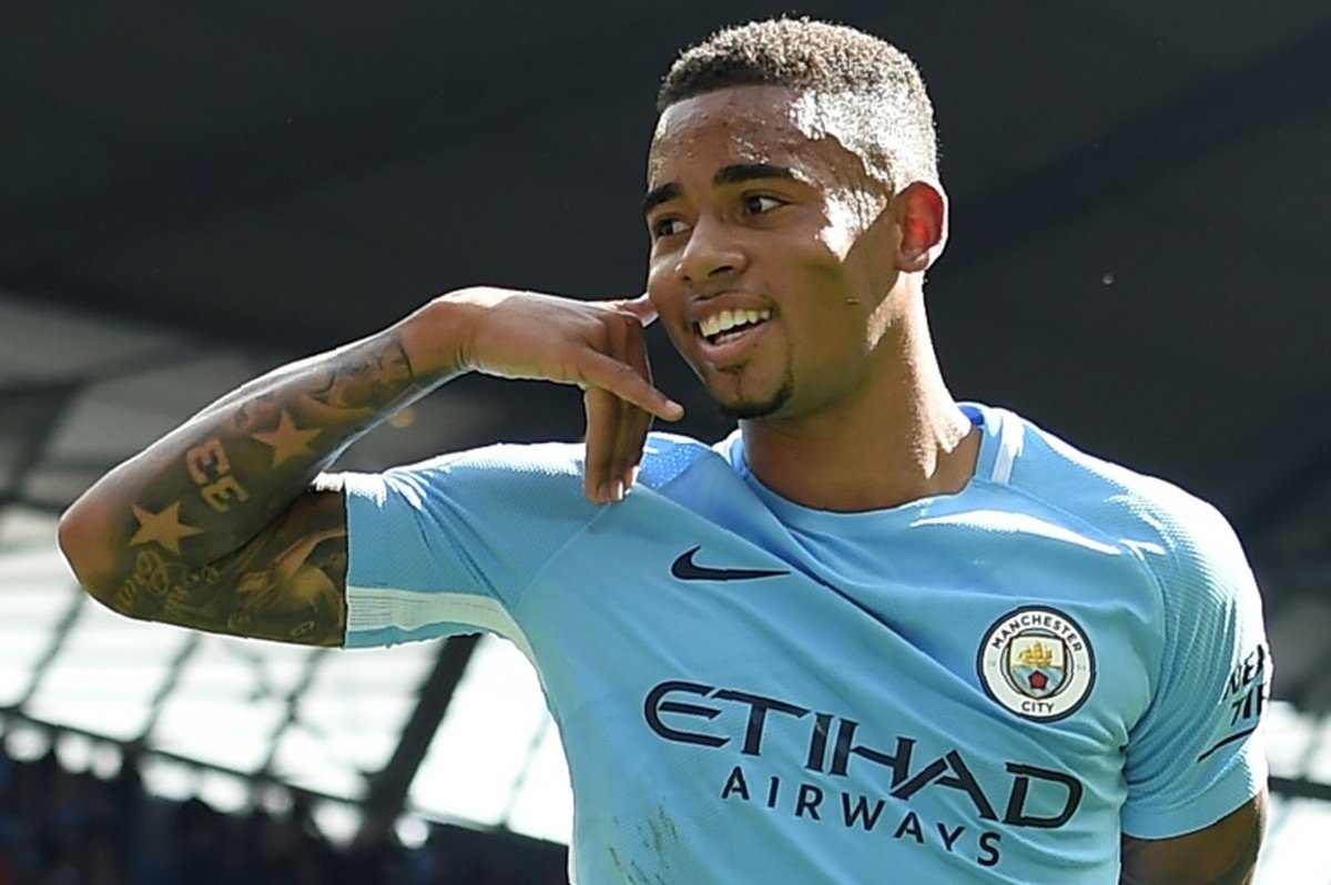 Gabriel Jesus Reveals Fascinating Story Behind Phone Call Goal Celebration Gabriel Jesus Reveals Fascinating Story Behind Phone Call Goal Celebration