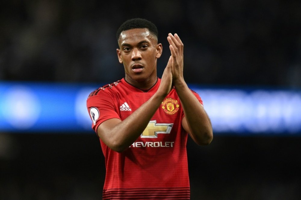 Manchester United are in contract talks with French forward Anthony Martial