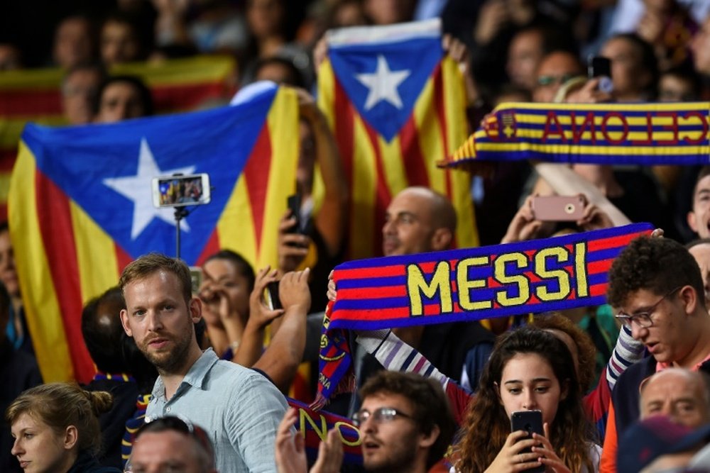 O futebol catalão pode mudar radicalmente nos próximos anos. AFP