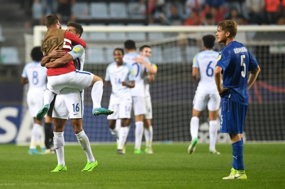 England will play against Venezuela in the U-20 World Cup final. AFP
