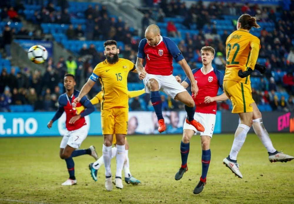 Norway eased past Australia 4-1. AFP