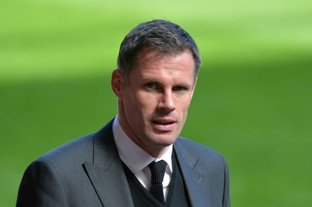 Carragher joked about Dest. AFP