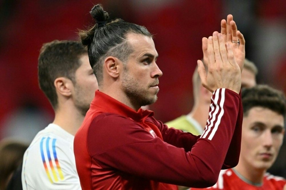 Gareth Bale se refirió al Wrexham de Rob McElhenney. AFP