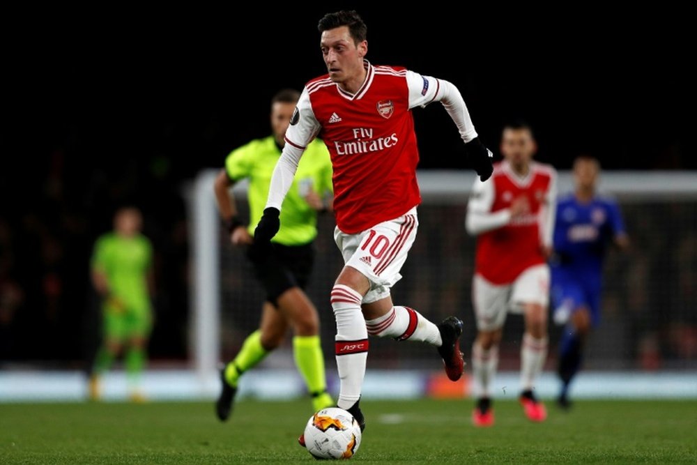 Ozil has two months to save himself. AFP