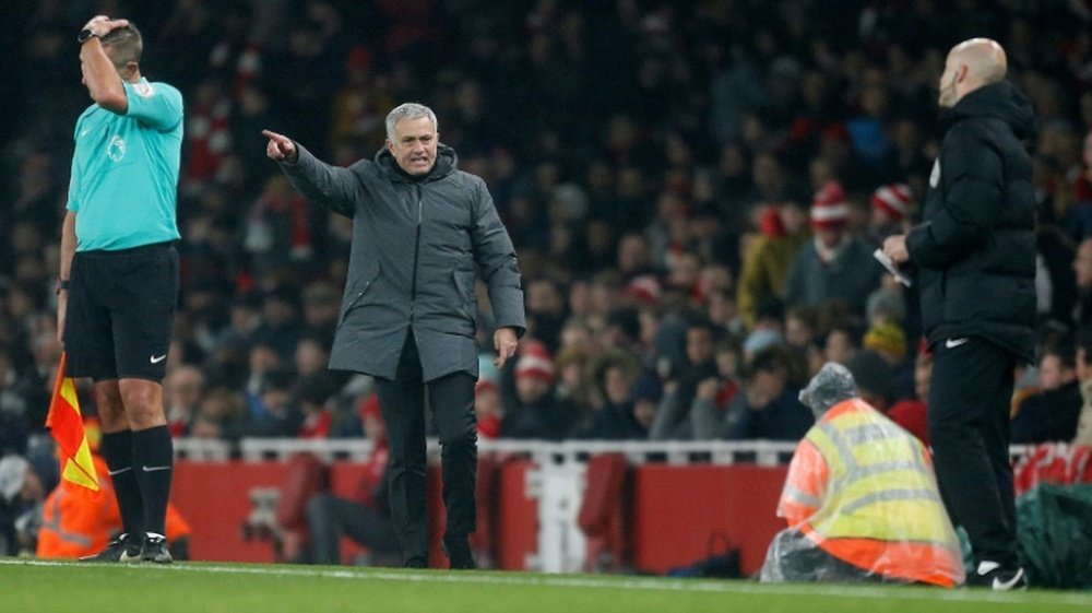Mourinho podría haberse metido en problemas, una vez más. AFP/Archivo