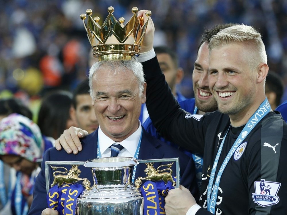 Leicester were 5000/1 odds to win the Premier League in 2015/16. AFP