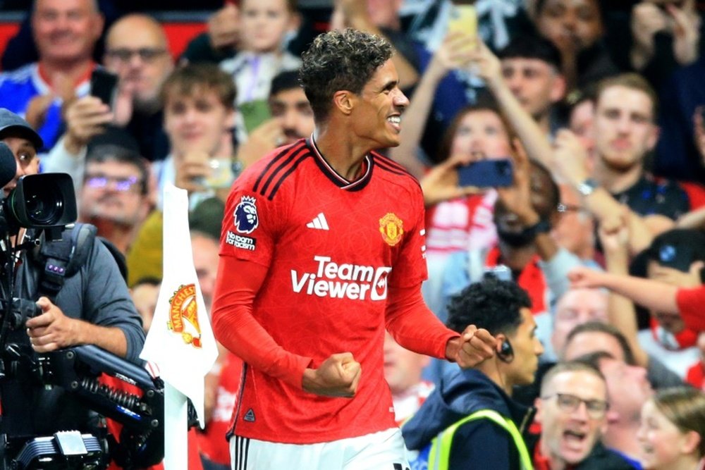 Varane won four Champions League titles at Real Madrid. AFP