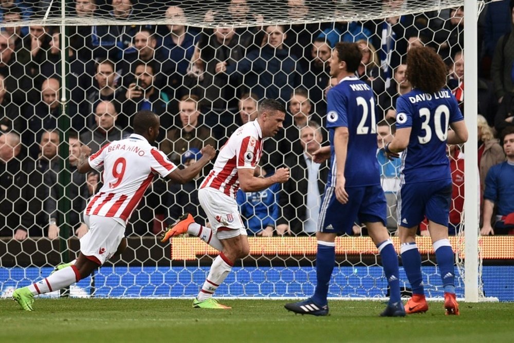 El Stoke espera volver a la senda de la victoria ante el Hull. AFP