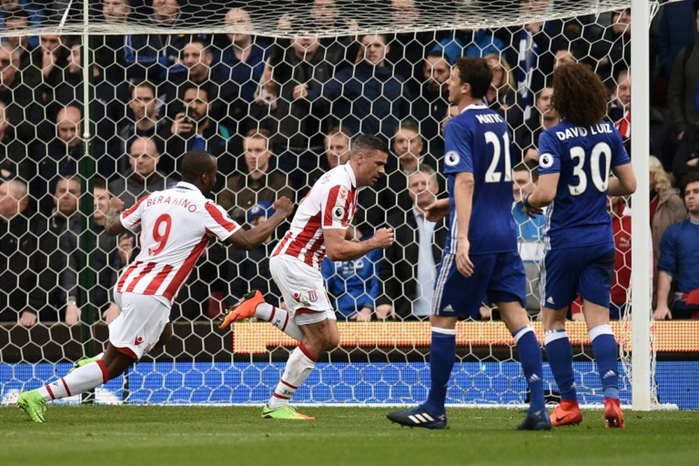 El Stoke City estaría buscando un refuerzo. AFP