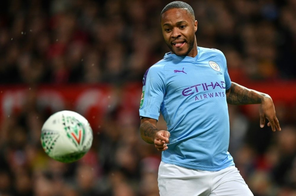 Raheem Sterling demande du temps pour la reprise. AFP