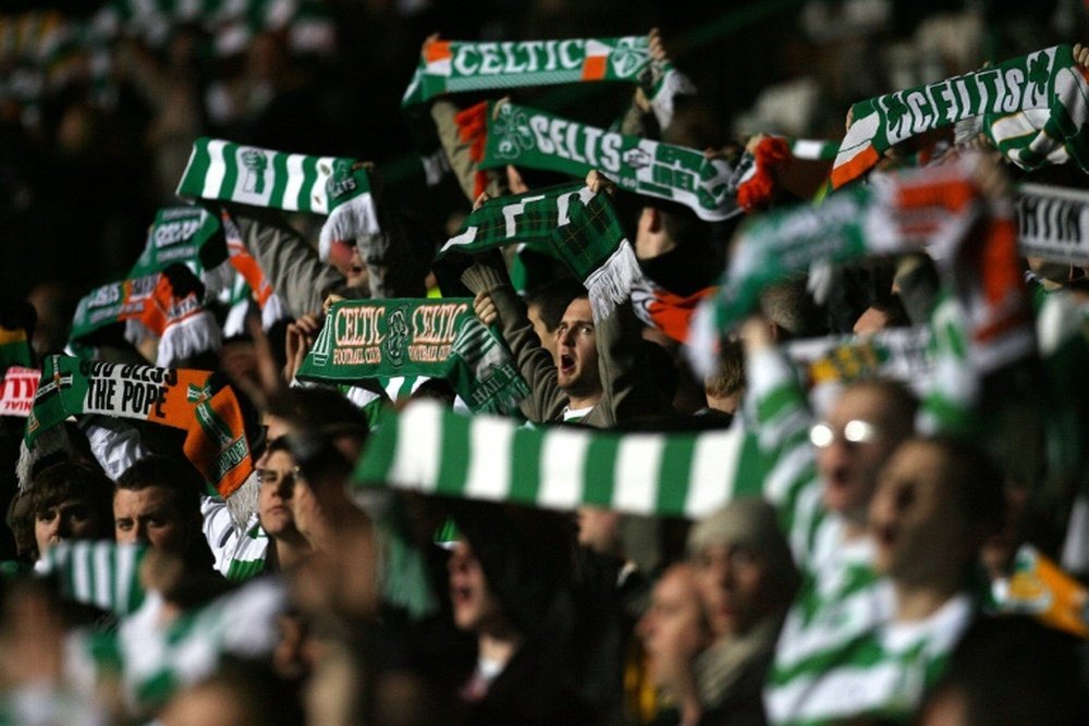 Al Celtic se le escapó la victoria en el último minuto ante el Inverness. AFP