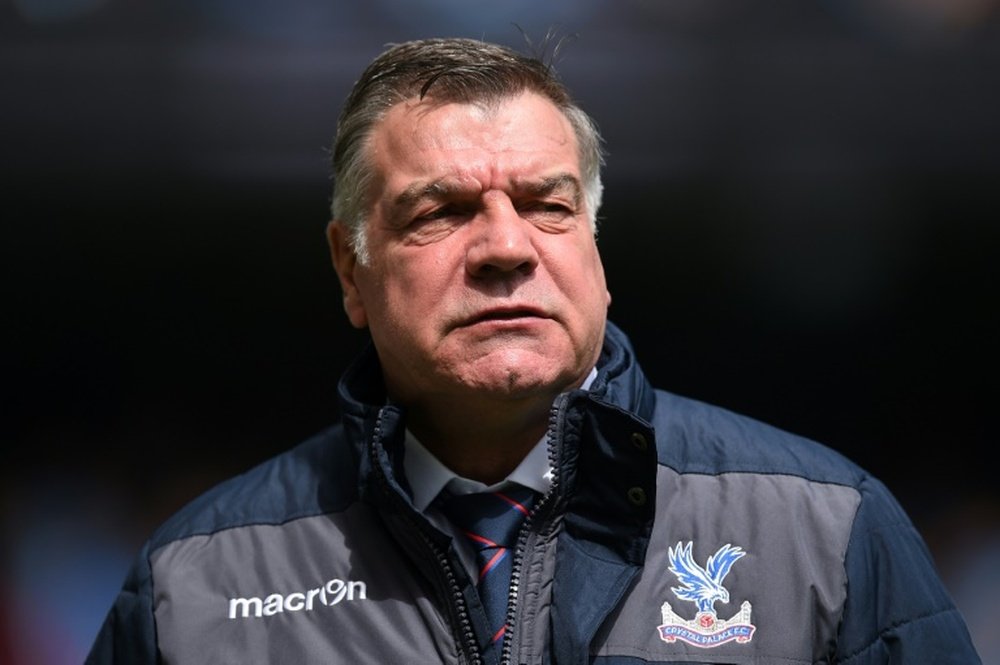 Sam Allardyce quits as Crystal Palace coach. AFP