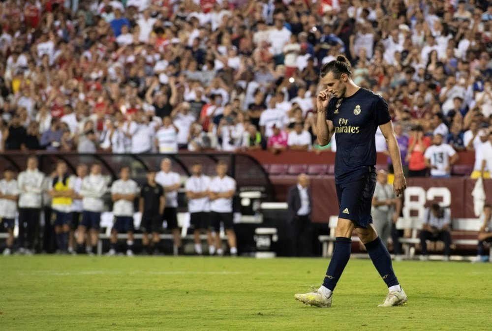 As três saídas de Bale. AFP