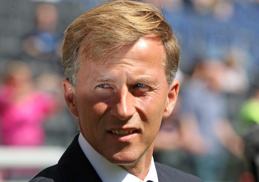 Andries Jonker is set to be named head coach at struggling Bundesliga club VfL Wolfsburg. AFP