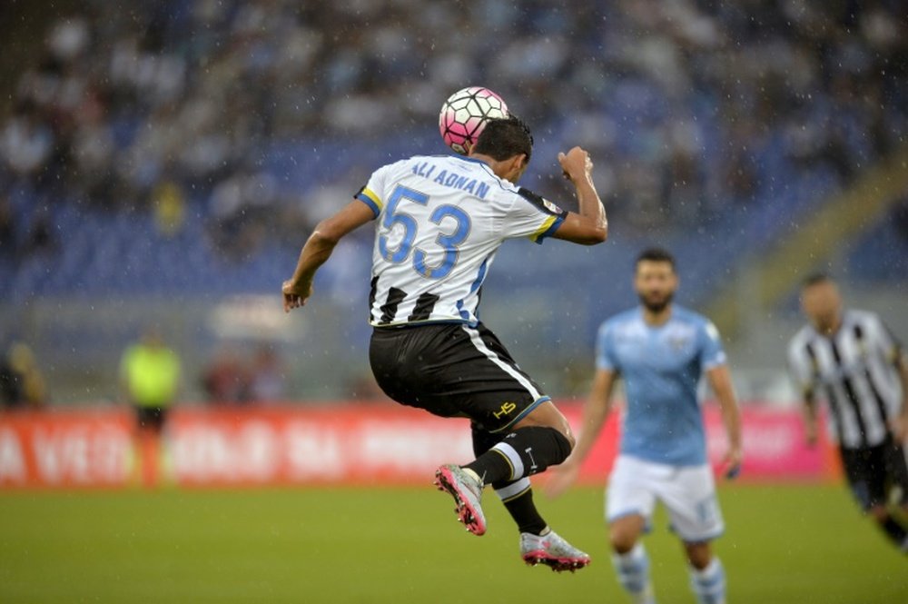 El lateral zurdo de Udinese está cerca de marcharse del equipo. AFP/Archivo