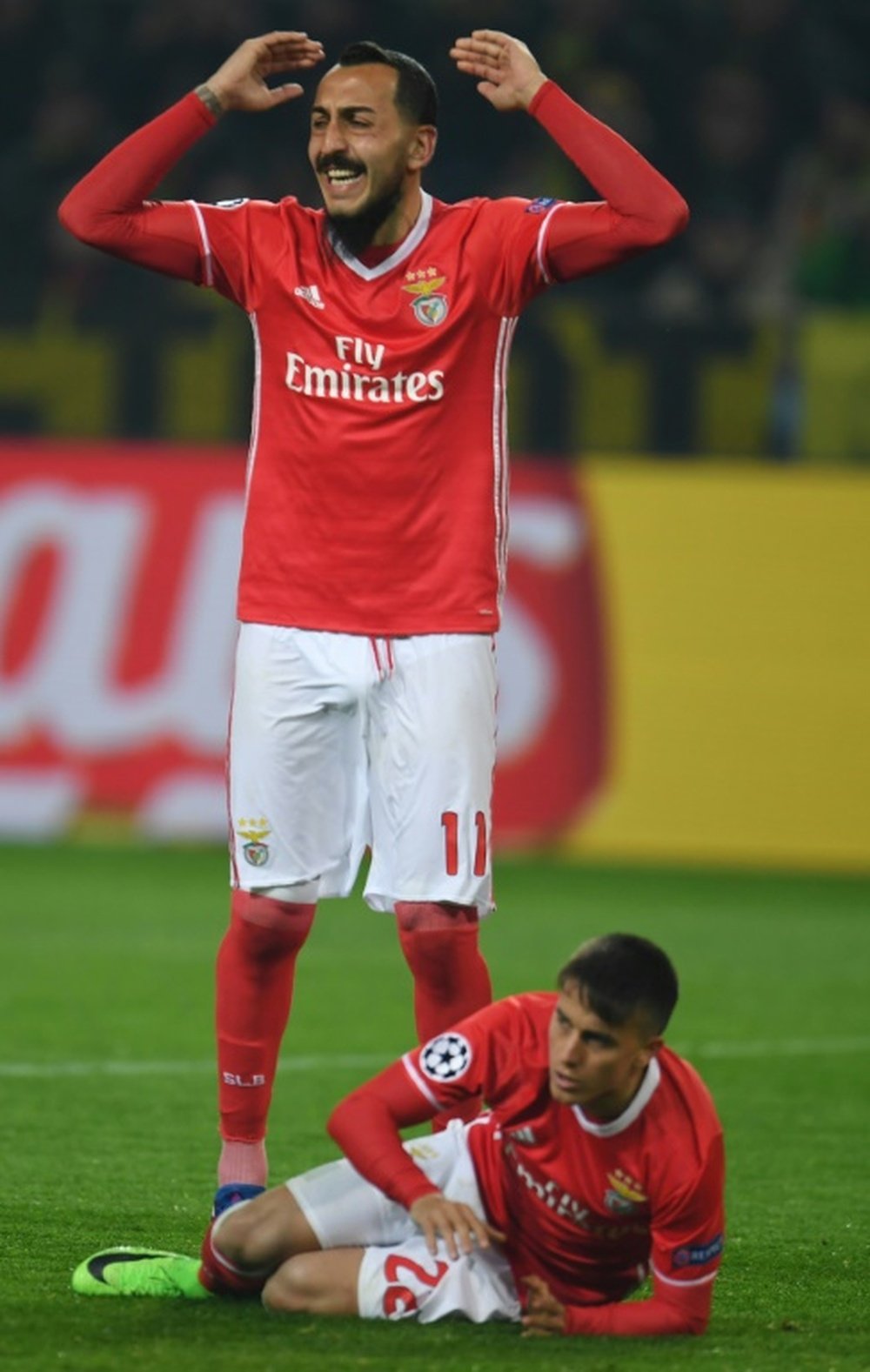 Benfica goleado pelo Young Boys na Suiça. AFP