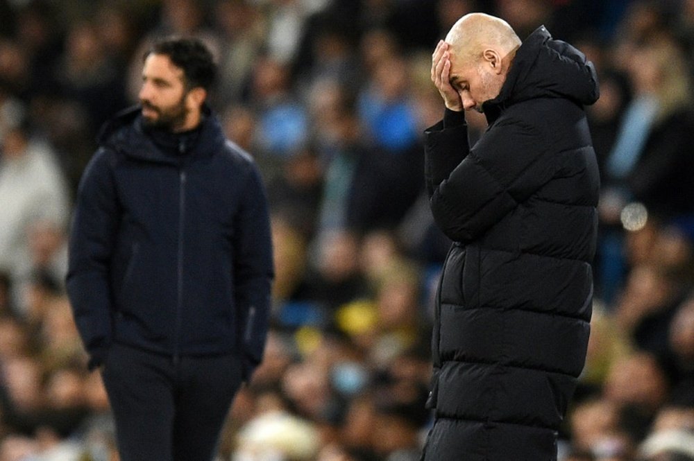 Manchester City have won once in 11 games. AFP